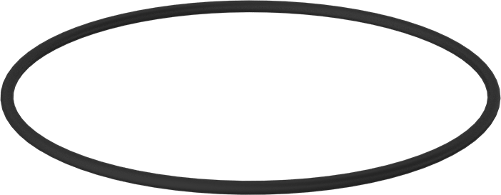 Suya ve Buhara Dayanıklı Parker E0603 EPDM O-Ring, 3/16 Kesirli Genişlik, Dash Numarası 368