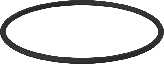 Suya ve Buhara Dayanıklı Parker E0603 EPDM O-Ring, 1/4 Kesirli Genişlik, Dash Numarası 443