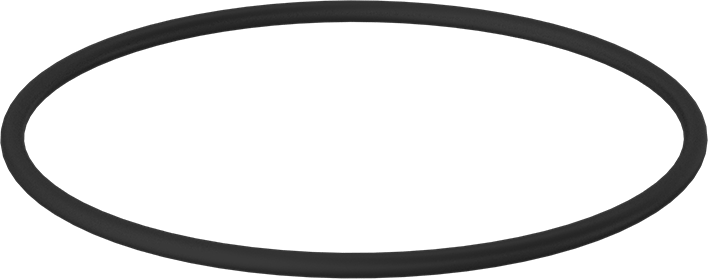 Suya ve Buhara Dayanıklı Parker E0603 EPDM O-Ring, 1/4 Kesirli Genişlik, Dash Numarası 444