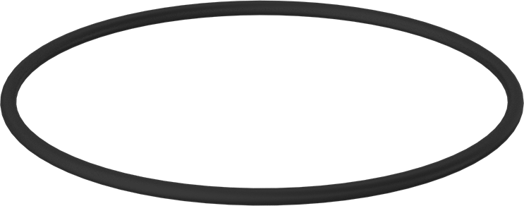Suya ve Buhara Dayanıklı Parker E0603 EPDM O-Ring, 1/4 Kesirli Genişlik, Dash Numarası 446
