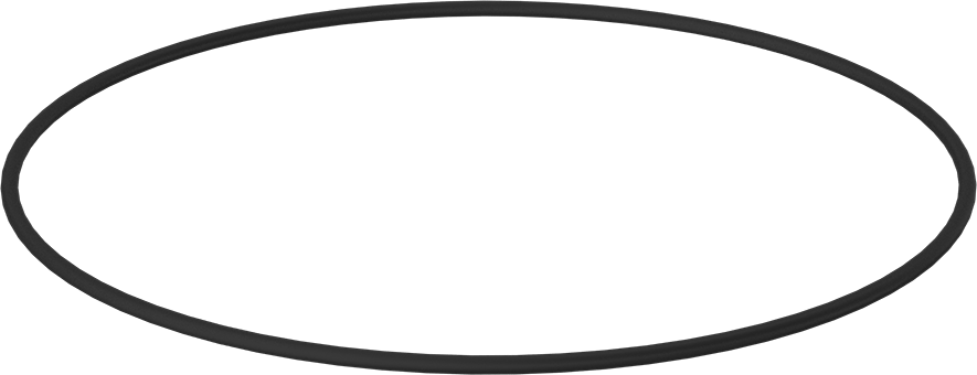 Suya ve Buhara Dayanıklı Parker E0603 EPDM O-Ring, 1/4 Kesirli Genişlik, Dash Numarası 459