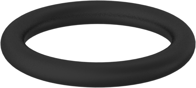 Suya ve Buhara Dayanıklı Parker E0603 EPDM O-Ring, 3/32 Kesirli Genişlik, Dash Numarası 114
