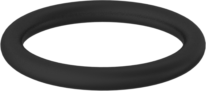 Suya ve Buhara Dayanıklı Parker E0603 EPDM O-Ring, 1/8 Kesirli Genişlik, Dash Numarası 214