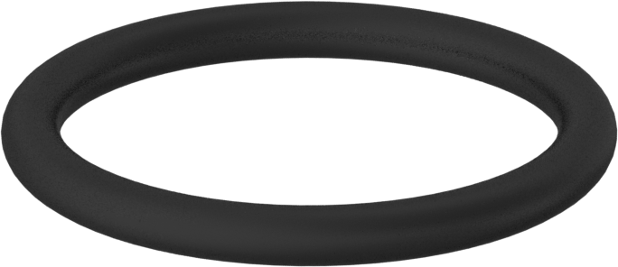 Suya ve Buhara Dayanıklı Parker E0603 EPDM O-Ring, 1/8 Kesirli Genişlik, Dash Numarası 217