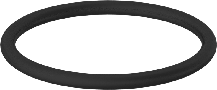 Suya ve Buhara Dayanıklı Parker E0603 EPDM O-Ring, 1/8 Kesirli Genişlik, Dash Numarası 224