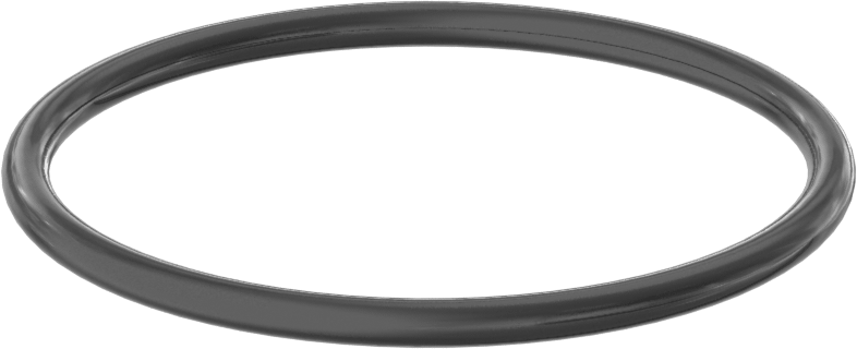 Yağa ve Aşınmaya Dayanıklı Poliüretan O-Ring, 1/8 Kesirli Genişlik, Dash Numarası 228
