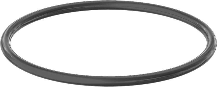 Yağa ve Aşınmaya Dayanıklı Poliüretan O-Ring, 1/8 Kesirli Genişlik, Dash Numarası 232