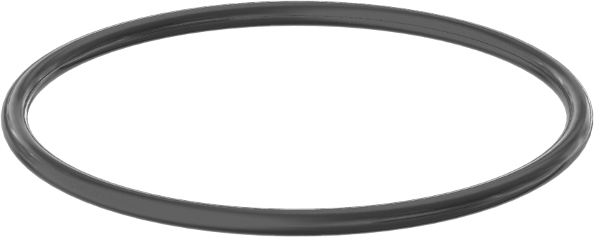 Yağa ve Aşınmaya Dayanıklı Poliüretan O-Ring, 1/8 Kesirli Genişlik, Dash Numarası 233