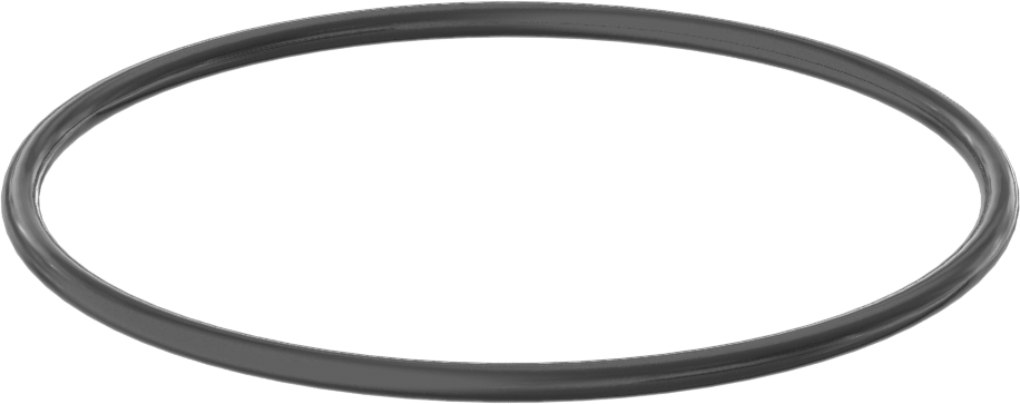 Yağa ve Aşınmaya Dayanıklı Poliüretan O-Ring, 1/8 Kesirli Genişlik, Dash Numarası 238