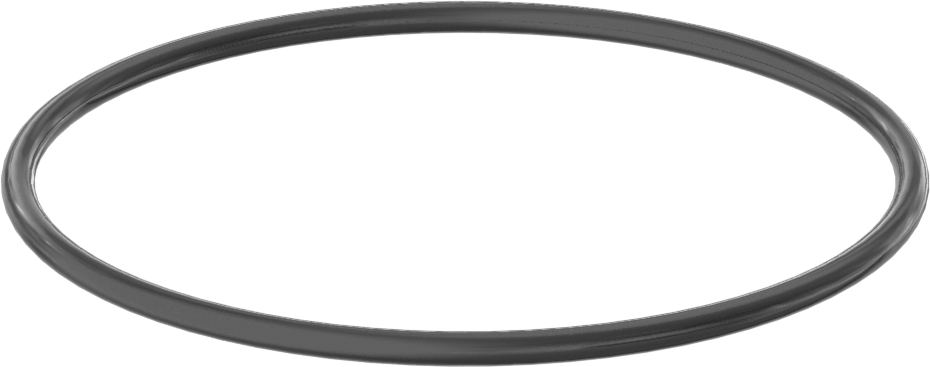 Yağa ve Aşınmaya Dayanıklı Poliüretan O-Ring, 1/8 Kesirli Genişlik, Dash Numarası 239