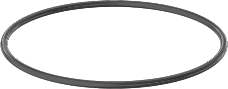 Yağa ve Aşınmaya Dayanıklı Poliüretan O-Ring, 1/8 Kesirli Genişlik, Dash Numarası 243