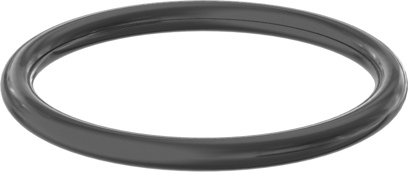 Yağa ve Aşınmaya Dayanıklı Poliüretan O-Ring, 3/16 Kesirli Genişlik, Dash Numarası 331
