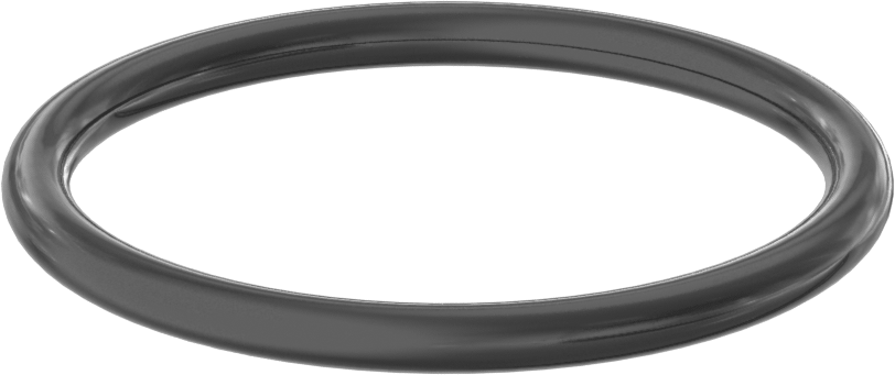 Yağa ve Aşınmaya Dayanıklı Poliüretan O-Ring, 3/16 Kesirli Genişlik, Dash Numarası 332