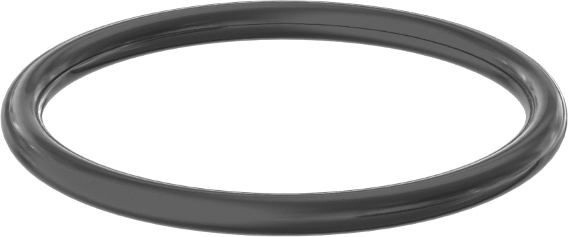 Yağa ve Aşınmaya Dayanıklı Poliüretan O-Ring, 3/16 Kesirli Genişlik, Dash Numarası 333