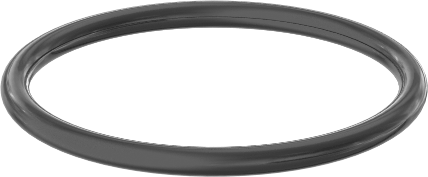 Yağa ve Aşınmaya Dayanıklı Poliüretan O-Ring, 3/16 Kesirli Genişlik, Dash Numarası 335