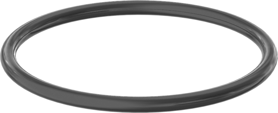 Yağa ve Aşınmaya Dayanıklı Poliüretan O-Ring, 3/16 Kesirli Genişlik, Dash Numarası 340