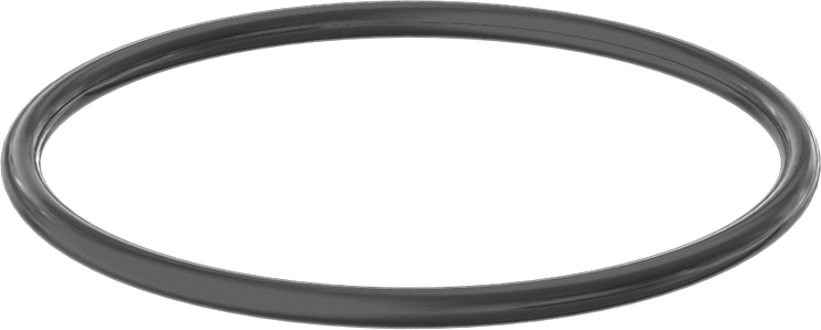 Yağa ve Aşınmaya Dayanıklı Poliüretan O-Ring, 3/16 Kesirli Genişlik, Dash Numarası 345