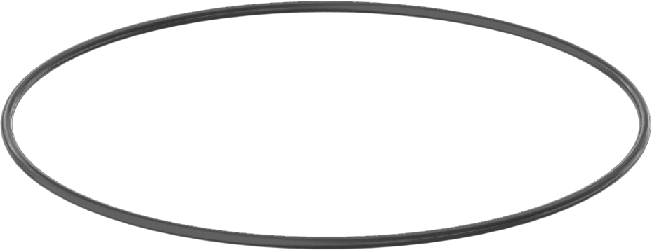 Yağa ve Aşınmaya Dayanıklı Poliüretan O-Ring, 1/16 Kesirli Genişlik, Dash Numarası 044