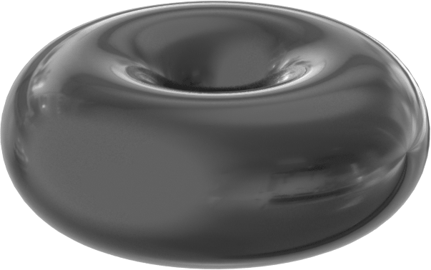 Yağa ve Aşınmaya Dayanıklı Poliüretan O-Ring, 3/32 Kesirli Genişlik, Dash Numarası 102