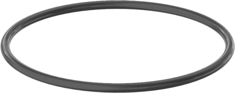 Yağa ve Aşınmaya Dayanıklı Poliüretan O-Ring, 3/32 Kesirli Genişlik, Dash Numarası 143