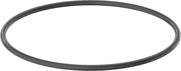 Yağa ve Aşınmaya Dayanıklı Poliüretan O-Ring, 1/8 Kesirli Genişlik, Dash Numarası 244