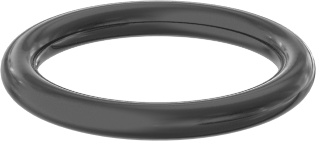 Yağa ve Aşınmaya Dayanıklı Poliüretan O-Ring, 3/32 Kesirli Genişlik, Dash Numarası 115
