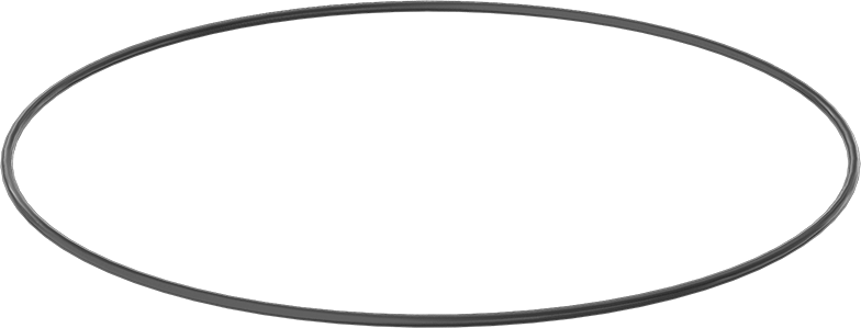 Yağa ve Aşınmaya Dayanıklı Poliüretan O-Ring, 1/8 Kesirli Genişlik, Dash Numarası 273