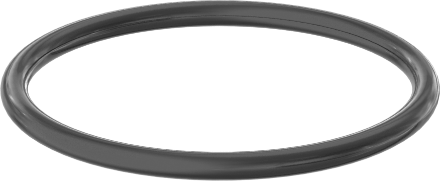 Yağa ve Aşınmaya Dayanıklı Poliüretan O-Ring, 3/16 Kesirli Genişlik, Dash Numarası 337