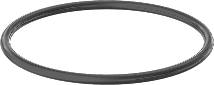 Yağa ve Aşınmaya Dayanıklı Poliüretan O-Ring, 3/16 Kesirli Genişlik, Dash Numarası 346