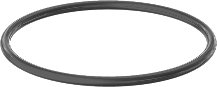 Yağa ve Aşınmaya Dayanıklı Poliüretan O-Ring, 3/16 Kesirli Genişlik, Dash Numarası 347