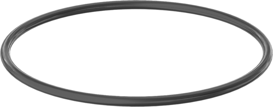 Yağa ve Aşınmaya Dayanıklı Poliüretan O-Ring, 3/16 Kesirli Genişlik, Dash Numarası 357