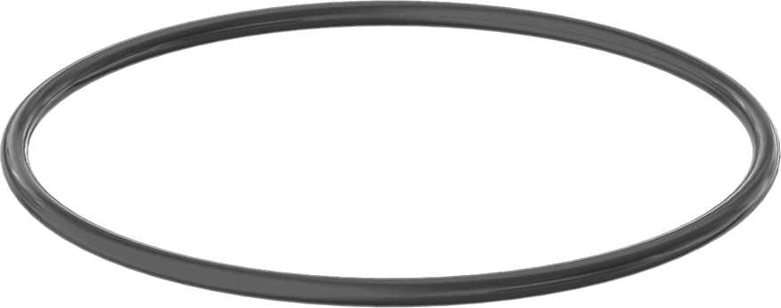 Yağa ve Aşınmaya Dayanıklı Poliüretan O-Ring, 3/16 Kesirli Genişlik, Dash Numarası 358