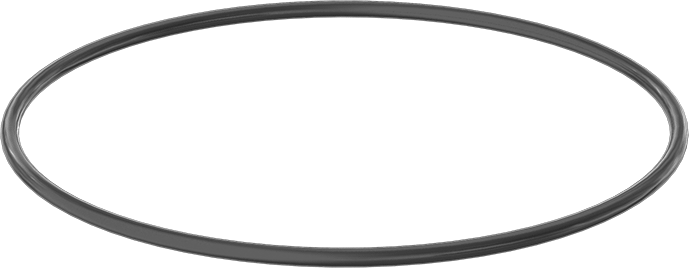 Yağa ve Aşınmaya Dayanıklı Poliüretan O-Ring, 3/16 Kesirli Genişlik, Dash Numarası 367