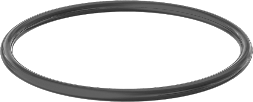 Yağa ve Aşınmaya Dayanıklı Poliüretan O-Ring, 1/4 Kesirli Genişlik, Dash Numarası 430