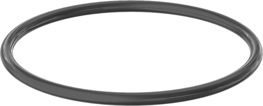 Yağa ve Aşınmaya Dayanıklı Poliüretan O-Ring, 1/4 Kesirli Genişlik, Dash Numarası 431