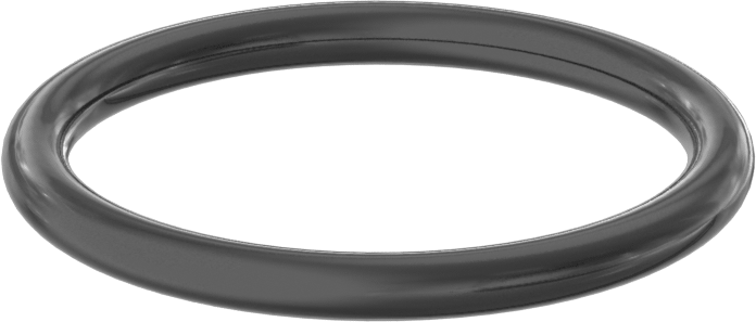 Yağa ve Aşınmaya Dayanıklı Poliüretan O-Ring, 1/8 Kesirli Genişlik, Dash Numarası 219