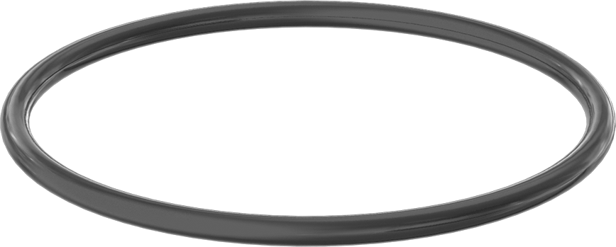 Yağa ve Aşınmaya Dayanıklı Poliüretan O-Ring, 1/4 Kesirli Genişlik, Dash Numarası 432