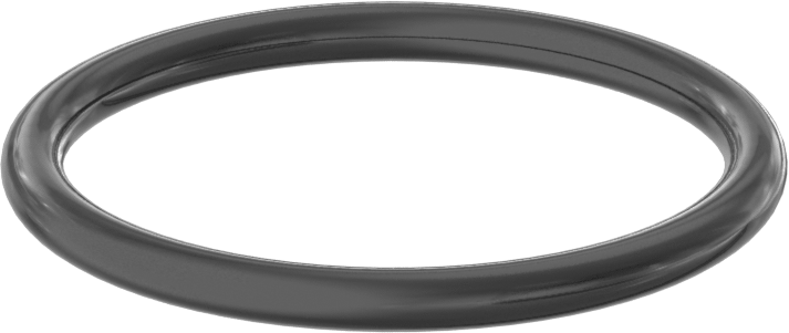 Yağa ve Aşınmaya Dayanıklı Poliüretan O-Ring, 1/8 Kesirli Genişlik, Dash Numarası 222