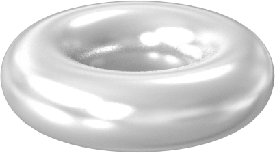 Yağa ve Aşınmaya Dayanıklı Poliüretan O-Ring, Yüksek Basınç, 1/16 Kesirli Genişlik, Dash No. 005