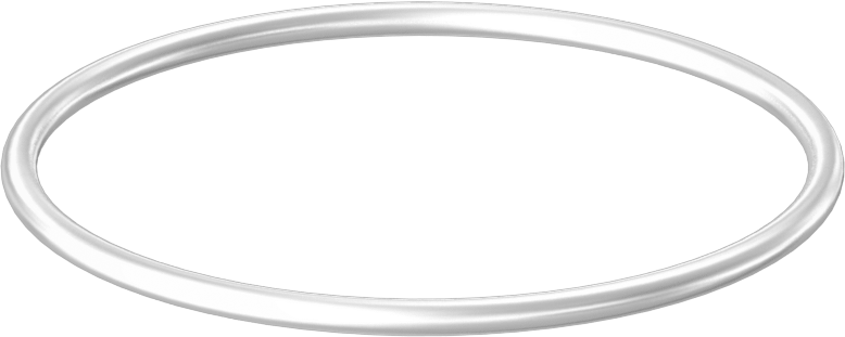 Yağa ve Aşınmaya Dayanıklı Poliüretan O-Ring, Yüksek Basınç, 3/32 Kesirli Genişlik, Dash No. 140