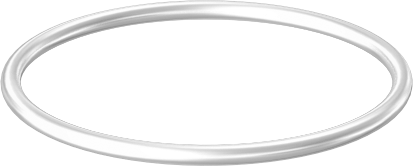 Yağa ve Aşınmaya Dayanıklı Poliüretan O-Ring, Yüksek Basınç, 1/8 Kesirli Genişlik, Dash No. 231