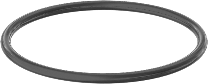 Yağa ve Aşınmaya Dayanıklı Poliüretan O-Ring, 1/16 Kesirli Genişlik, Dash Numarası 027