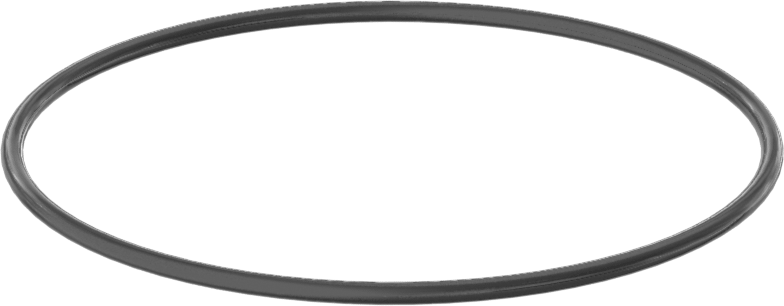 Yağa ve Aşınmaya Dayanıklı Poliüretan O-Ring, 1/16 Kesirli Genişlik, Dash Numarası 036