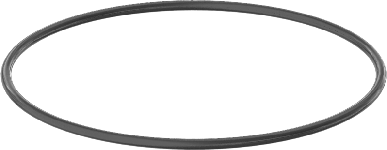 Yağa ve Aşınmaya Dayanıklı Poliüretan O-Ring, 1/16 Kesirli Genişlik, Dash Numarası 037