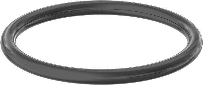 Yağa ve Aşınmaya Dayanıklı Poliüretan O-Ring, 3/32 Kesirli Genişlik, Dash Numarası 123
