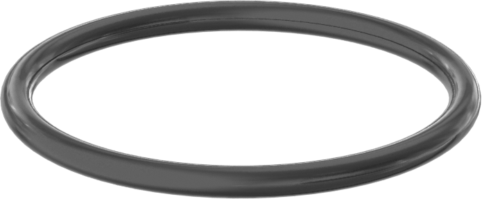 Yağa ve Aşınmaya Dayanıklı Poliüretan O-Ring, 3/32 Kesirli Genişlik, Dash Numarası 126