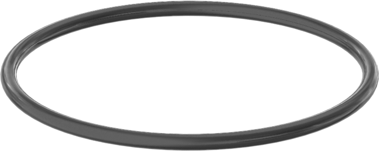 Yağa ve Aşınmaya Dayanıklı Poliüretan O-Ring, 3/32 Kesirli Genişlik, Dash Numarası 140