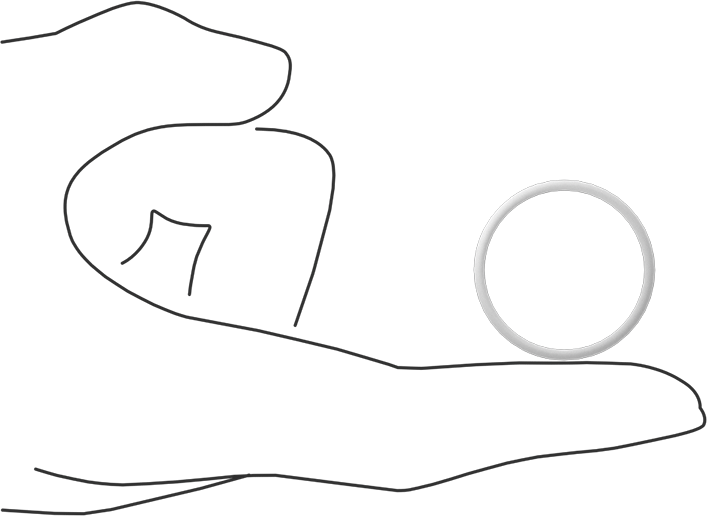 Ultra Kimyasala Dayanıklı Sert PTFE O-Ring, 1/16 Kesirli Genişlik, Dash Numarası 023