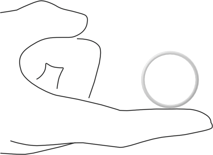 Ultra Kimyasala Dayanıklı Sert PTFE O-Ring, 1/16 Kesirli Genişlik, Dash Numarası 024