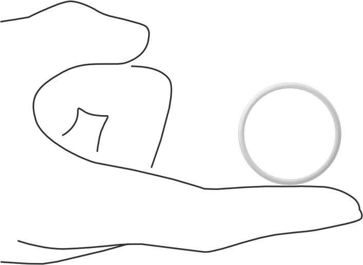 Ultra Kimyasala Dayanıklı Sert PTFE O-Ring, 1/16 Kesirli Genişlik, Dash Numarası 025